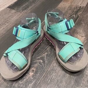 Merrell Alpine Strap Womens Sz 6 Mint Green Sandals Shoes Casual Walking J003564